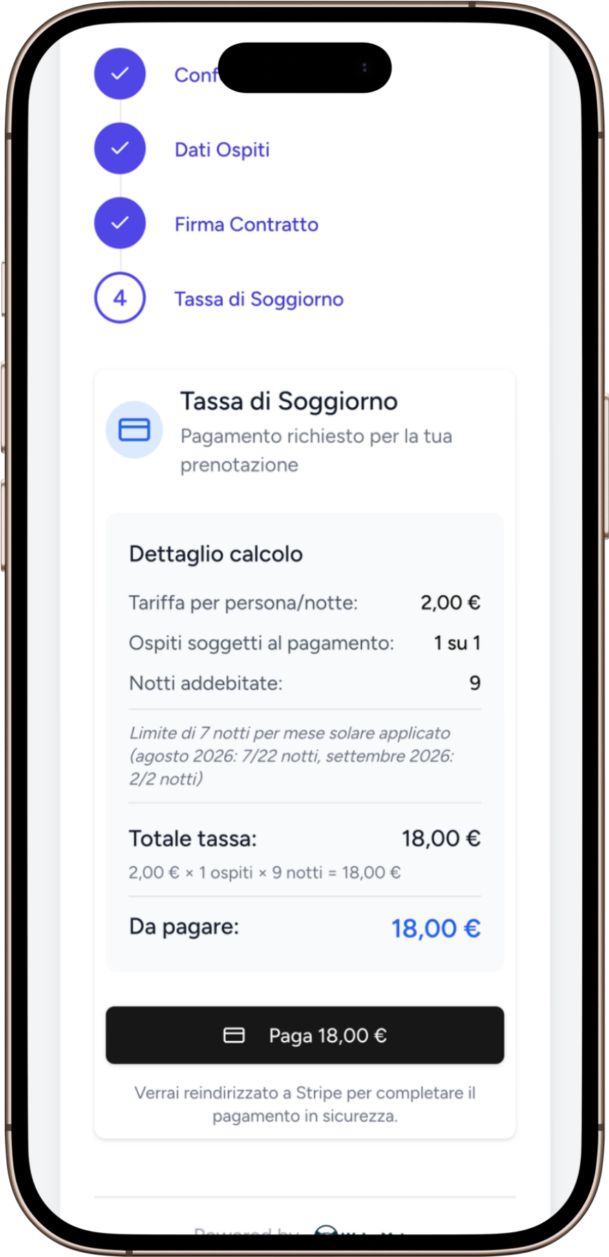 Riscossione tassa di soggiorno